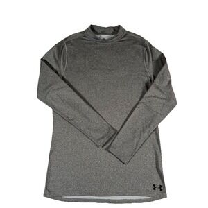 Under Armour 1320805 ColdGear Fitted Mock Neck Long Sleeve Shirt Men's L
